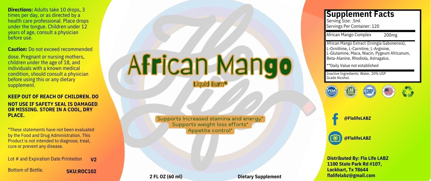 African Mango “Ultra Burn” Drops