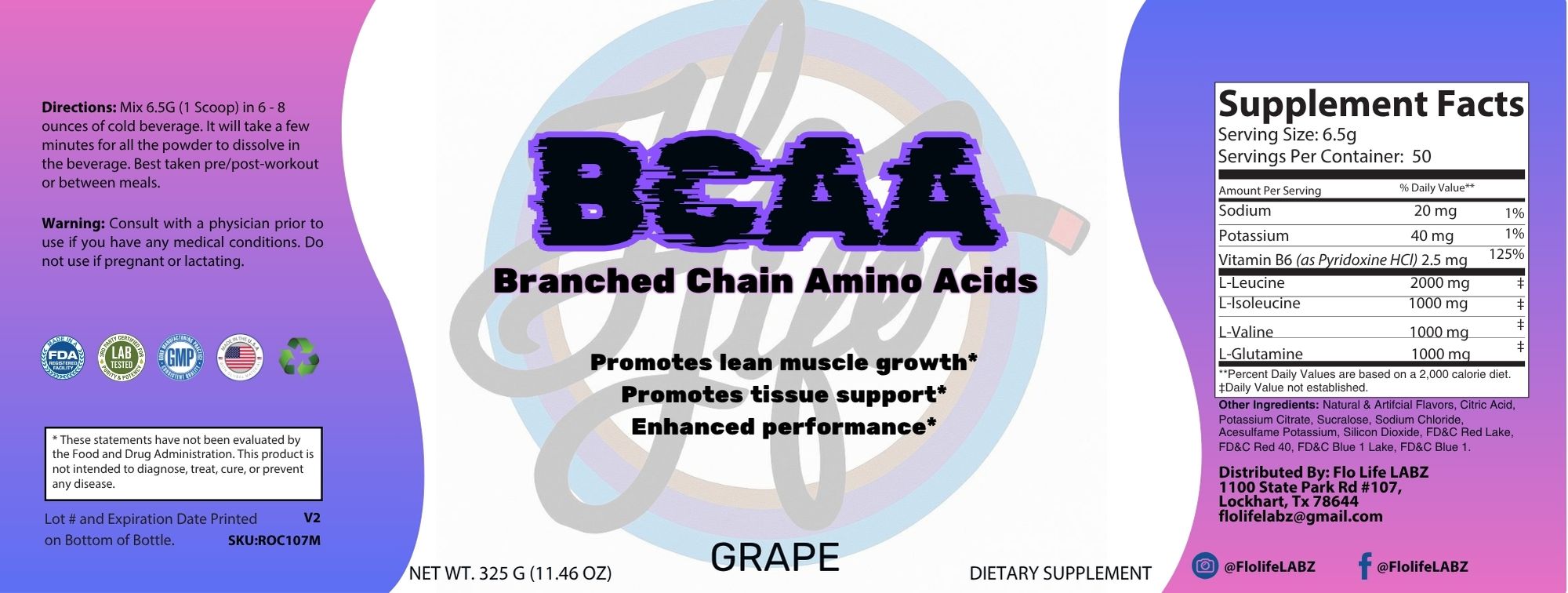 BCAA - Lemon Lime