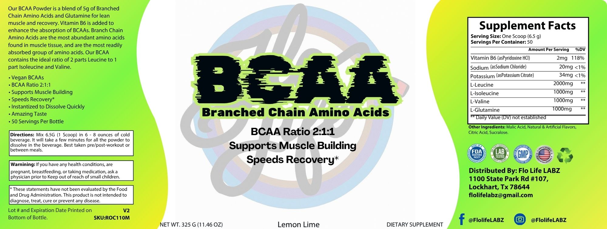 BCAA - Lemon Lime