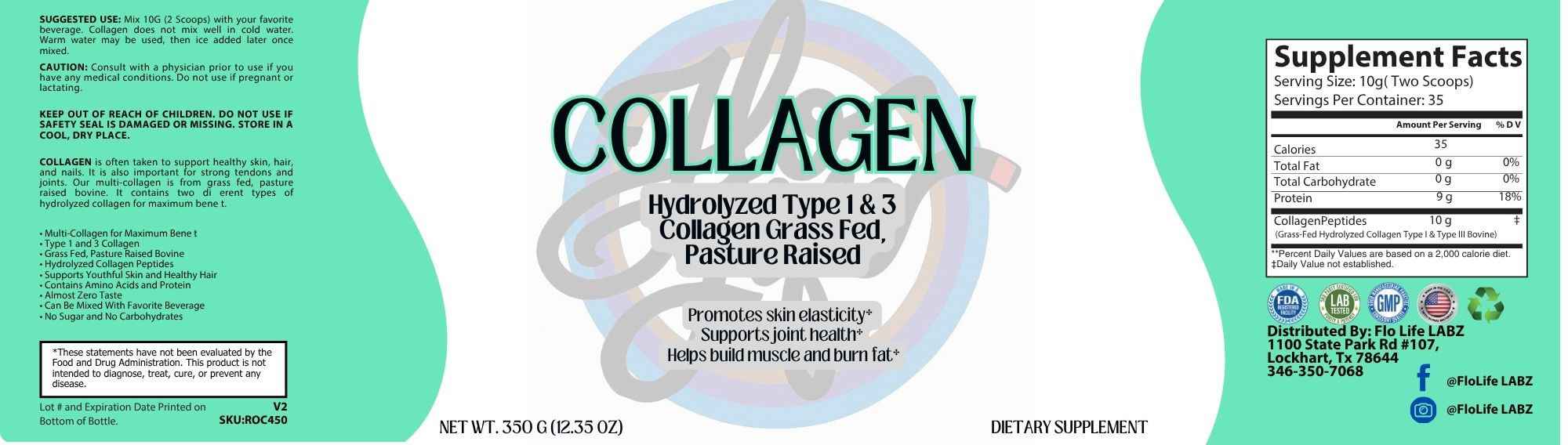 Collagen  - Type 1 & 3 Grass Fed