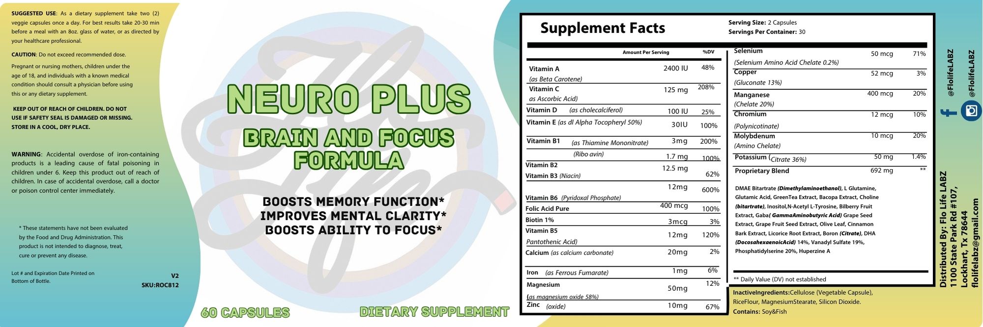 Neuro Plus  - Brain & Focus Formula