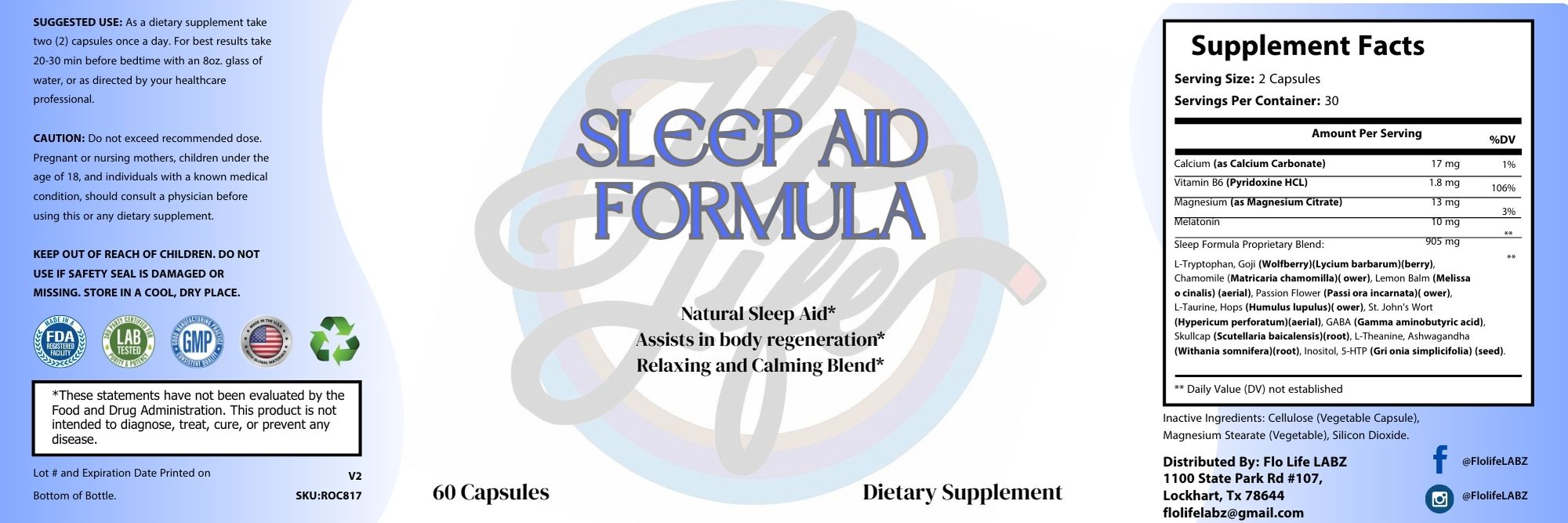Sleep Aid Formula