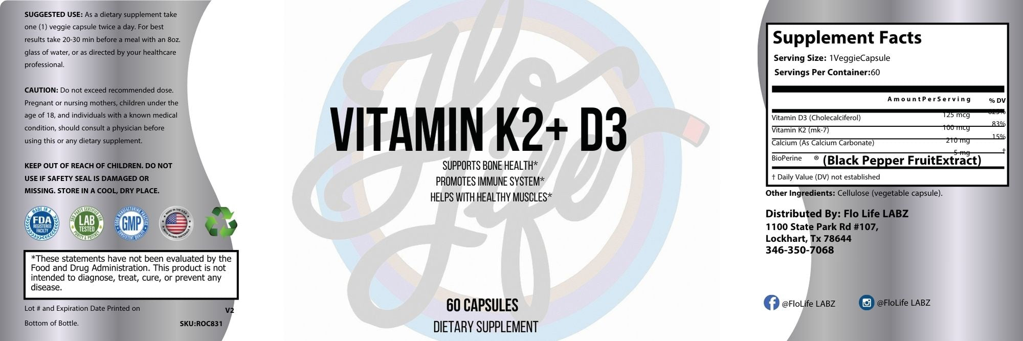 Vitamin K2+D3