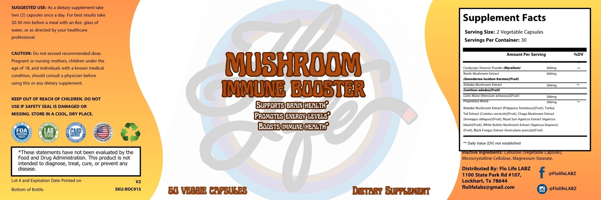 Mushroom Immune Booster